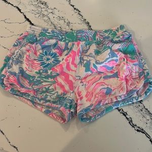 Lilly Pulitzer girls floral shorts
